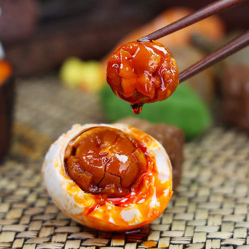 正宗广西北海爆油烤海鸭蛋流油咸鸭蛋广西红树滩特产30枚整箱特大 - 图0