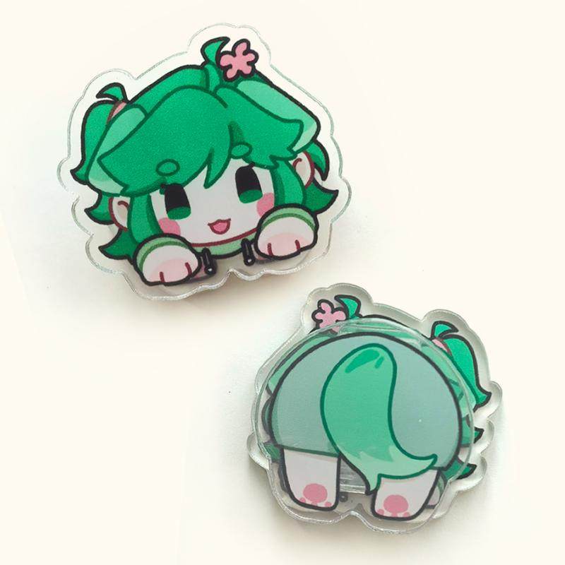 【王维诗里的MBTI】亚克力PP夹双面图案学生饰品便签夹,淘宝优惠券,粉丝福利购,淘宝优惠卷