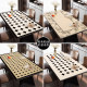 Light luxury and high-end dining table mat, oil-proof, waterproof, anti-scalding, no-wash tablecloth, PVC coffee table mat, tabletop protection mat, tablecloth