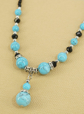 额链眉心坠女异域风情复古项链