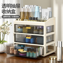 Large capacity Cosmetic Storage Box DRAWER DRESSER SHELF DESKTOP FINISHING BOX SKIN CARE PRODUCTS CABINET MULTILAYER