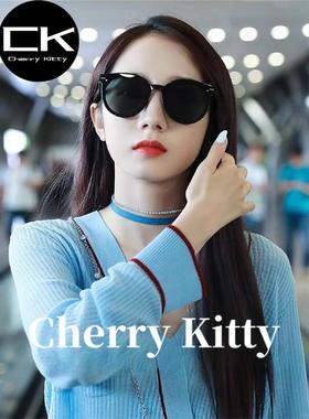 英国TopWhit新款GM墨镜女可配近视太阳镜大框显脸小眼镜男