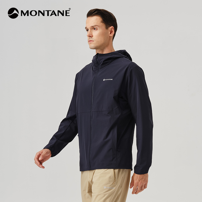 MONTANE 盟泰恩 ARION户外运动软壳衣男连帽外套山地徒步2024新款 - 图1