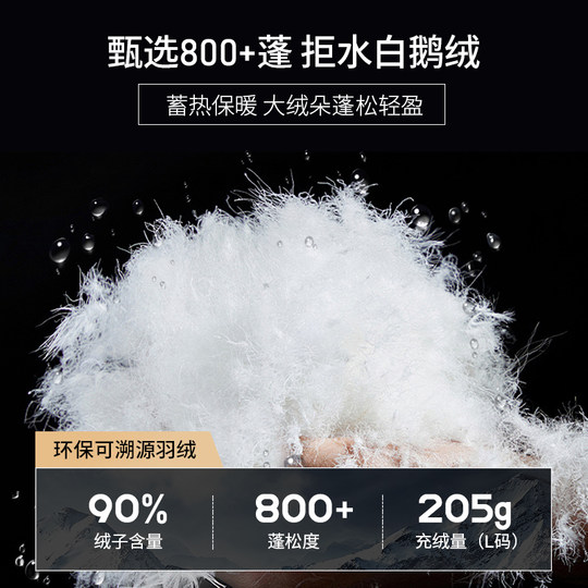 Chaqueta de plumas de ganso MONTANE ARDER pluma de ganso ligera con capucha