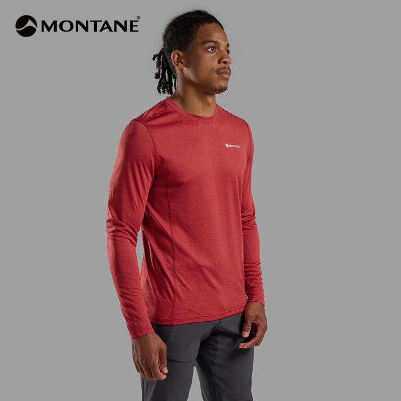 【秋冬新色】DART长袖T恤男 |MONTANE户外运动保暖透气贴身速干衣,淘宝优惠券,粉丝福利购,淘宝优惠卷