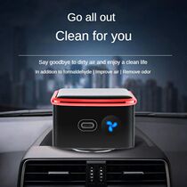 Car Air Purifier Solar Charging Formaldehyde Remove Hazé Re