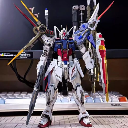 高达模型拼装HG强袭自由战士补件独角兽红异端机甲手办摆件玩具MG - 图1