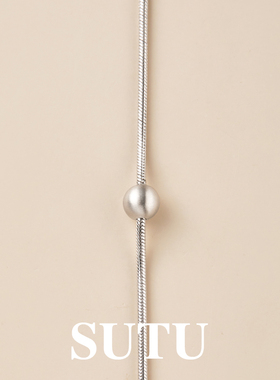 素图925银极简百搭手链女款配饰