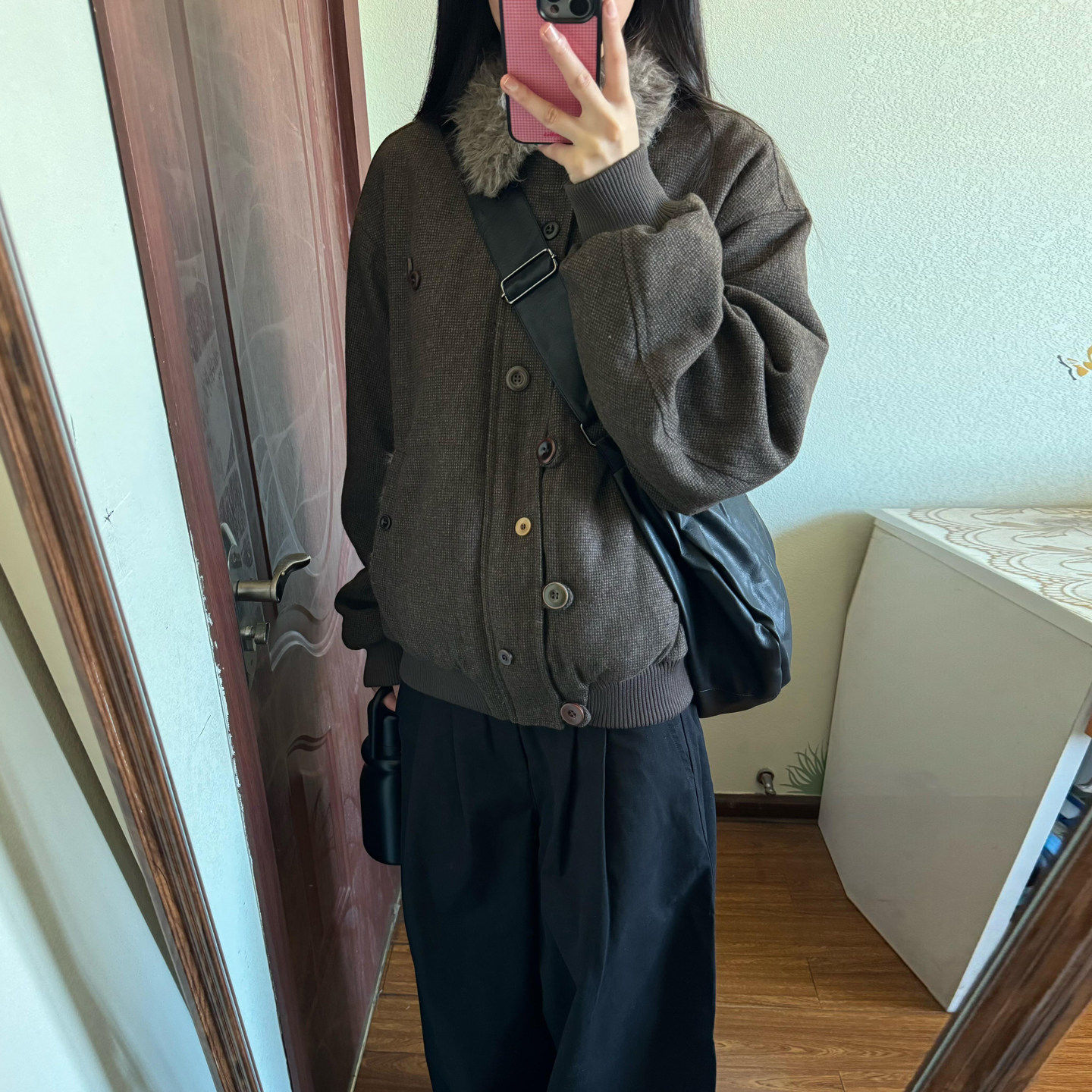 美式复古棉服女2026新款冬装设计感外套短款小个子棉衣棕色巨好看,淘宝优惠券,粉丝福利购,淘宝优惠卷