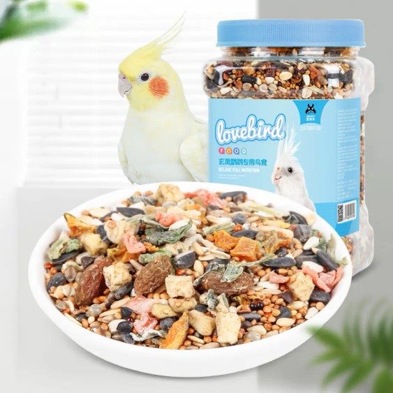 宠尚天 牡丹玄凤虎皮鹦鹉饲料罐装cst807多重营养均衡水果干鸟食,淘宝优惠券,粉丝福利购,淘宝优惠卷