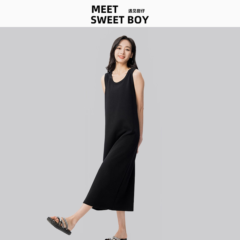【福利】MEETSWEETBOY极简风无袖背心裙