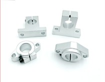 Optical axis clamping support seat T type upright fixed shaft holder aluminum bracket SK8 10 12 12 13 16 20 25