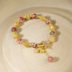 Saturday Fortune Agate Bracelet Women's S925 Silver Pearl Gourd Bracelet Fashionable and Elegant 520 Gift
