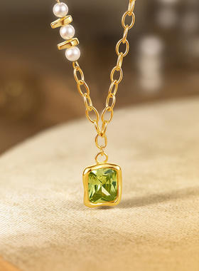 周六福S925银项链女复古时尚