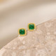 Saturday Fortune Earrings Women's Geometric Earrings S925 Silver Gold Color High-end Niche 520 Gift for Girlfriend