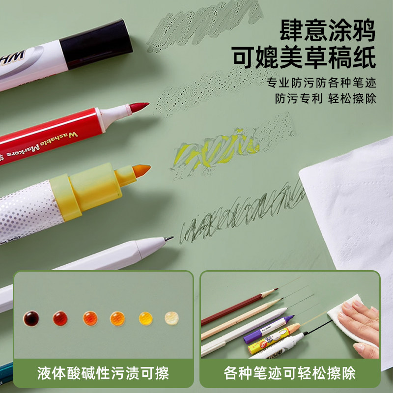 加厚学生护眼书桌垫儿童学习桌布写字台电脑课桌桌垫桌面保护垫子 - 图0