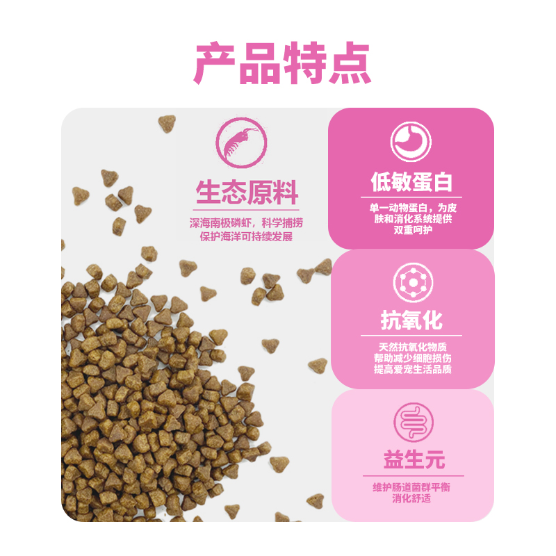 ODE欧帝亿全价猫粮猫主食美毛挑嘴成猫专用英短美短营养猫主粮2kg - 图2