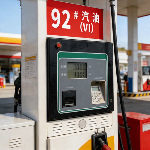 油品标识牌加油站油品号磁性贴汽油柴油国六6提示牌加油机油气回收乙醇汽油罐号请再次确认油品号中石化标牌 - 图0