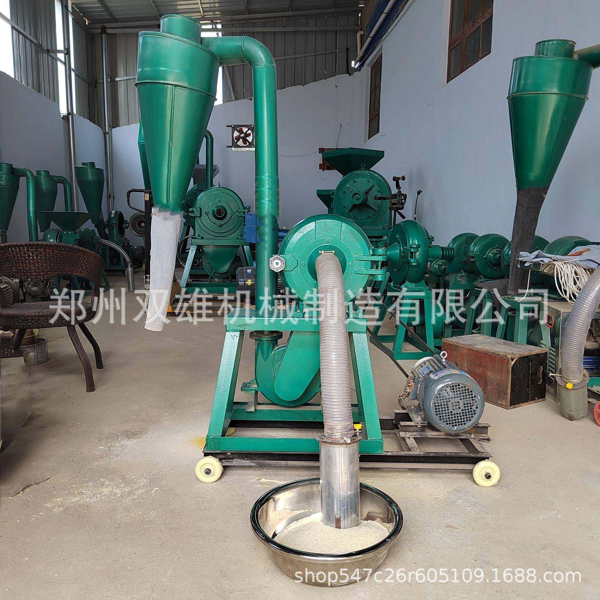 220v电压大米齿盘磨粉机加厚型粮食粉碎机小型自吸上料玉米打粉机,淘宝优惠券,粉丝福利购,淘宝优惠卷