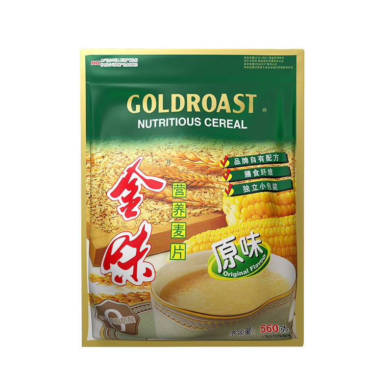 【百补】金味麦片营养燕麦即食冲泡早餐原味燕麦袋装420g_华南区品牌零食店_咖啡/麦片/冲饮-第4张图片-提都小院