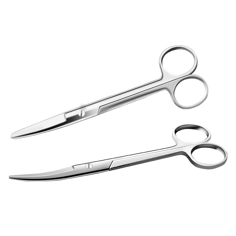 医用组织剪刀医疗外科手术剪钝头造口袋专用不锈钢直圆头弯圆细头,淘宝优惠券,粉丝福利购,淘宝优惠卷