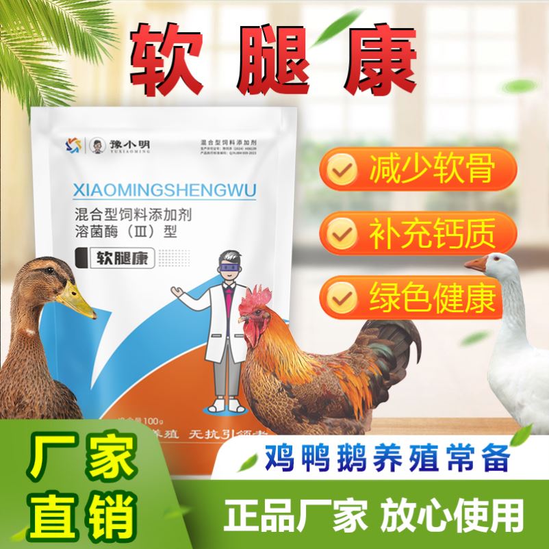正品软腿康家禽鸡鸭鹅腿软无力养鸡鸭鹅家禽小鸭子软脚专用 - 图3