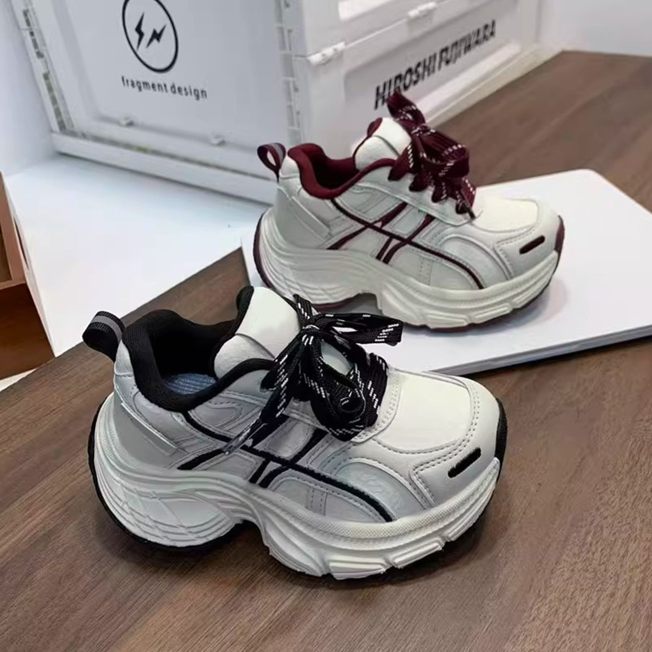 女童鞋子2026新款学生舒适儿童板鞋运动德训鞋休闲软底低帮休闲风,淘宝优惠券,粉丝福利购,淘宝优惠卷