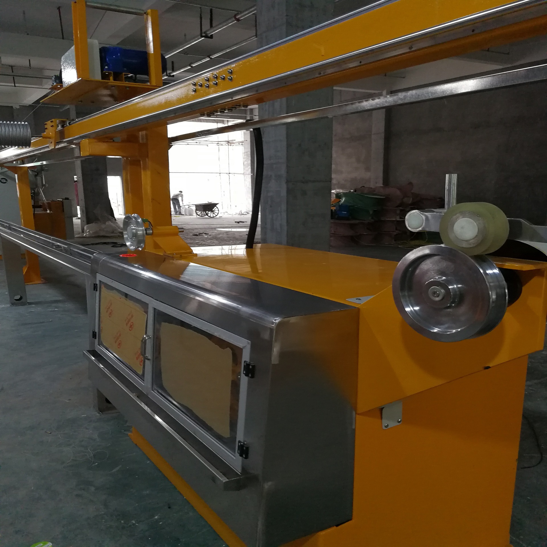 金巨机械UL电子线押出机 DC电源线押出机 红黑平行线挤出机 26年 - 图0