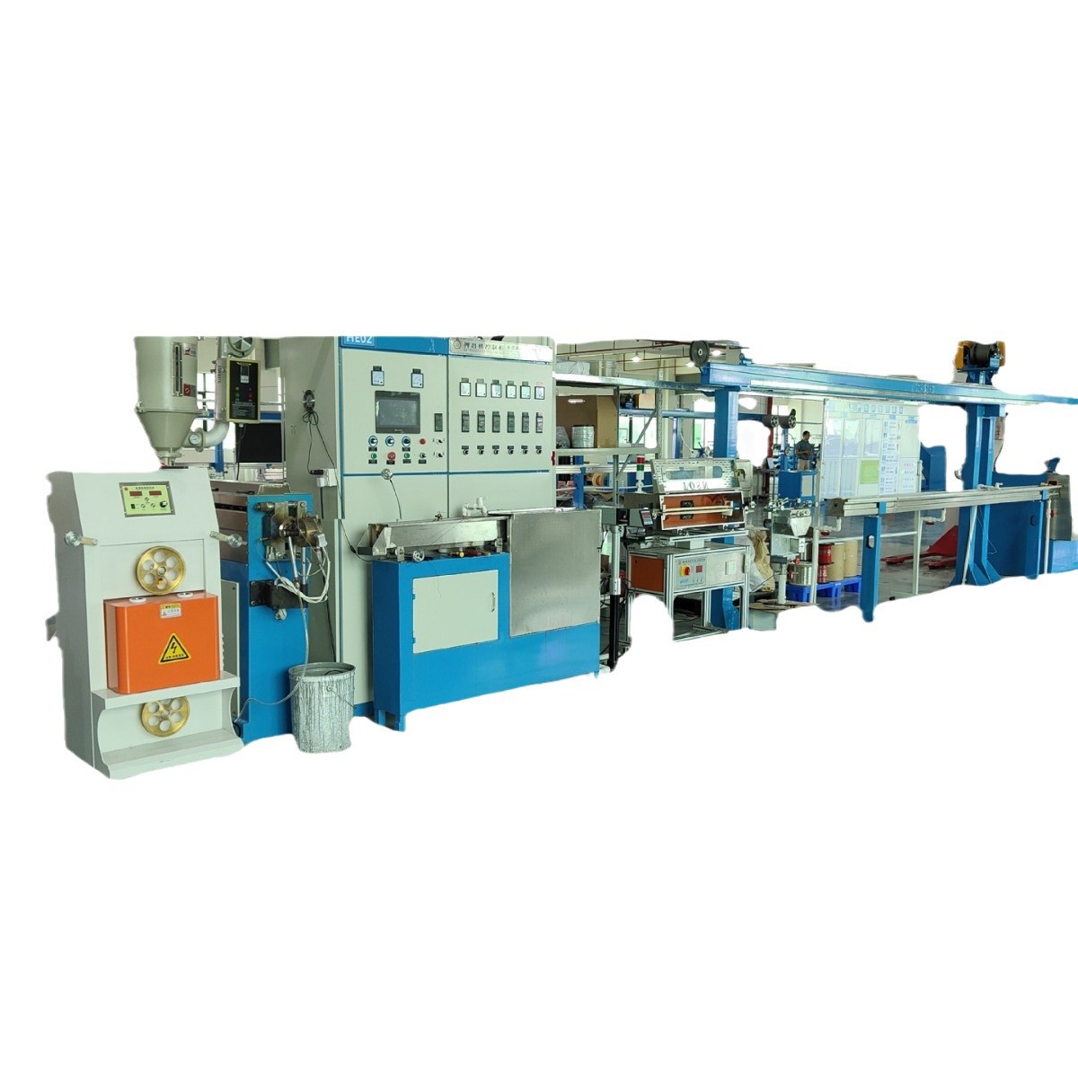 金巨机械UL电子线押出机 DC电源线押出机 红黑平行线挤出机 26年 - 图3