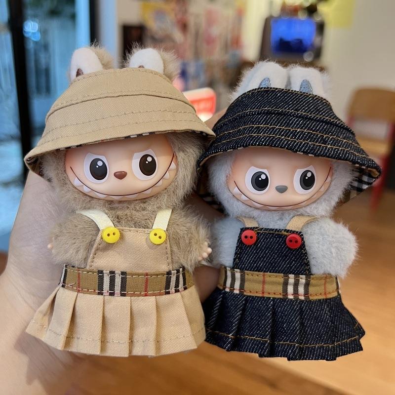 labubu四代娃衣适用心底密码4.0拉布布衣服mini版4代迷你公仔套装 - 图2