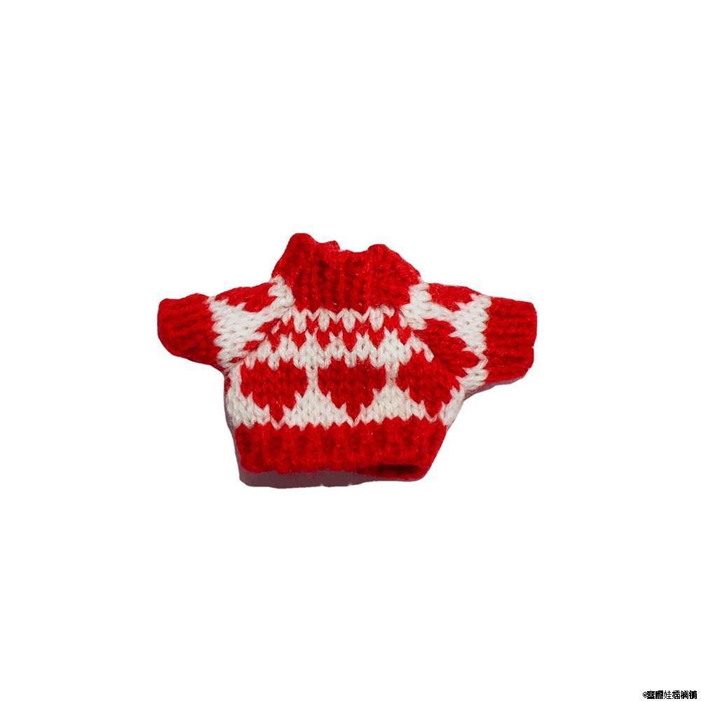 未定娃衣13cm掌门狗修狗棉花娃娃衣服8分bjd配饰玩具公仔毛衣玩偶 - 图3