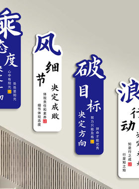 初中考班级文化墙贴学校教室布置