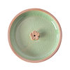 Intangible Cultural Heritage Celadon Chinese Ceramic Incense Holder Flower Pattern Incense Holder