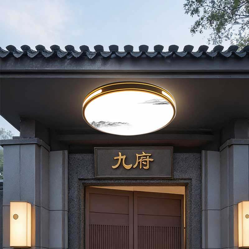 走廊阳台灯别墅大门口吸顶灯门厅入户灯户外庭院屋檐阳台室外灯,淘宝优惠券,粉丝福利购,淘宝优惠卷