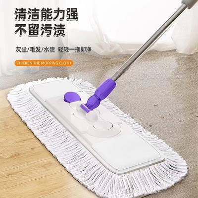 平板拖把家用一拖净干湿两用懒人拖布免手洗吸水墩布拖地拖把神器