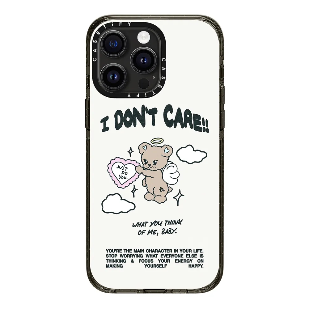 CASETi联名Bear天使小熊15Pro适用于iPhone14Pro Max苹果13Pro可爱艺术家手机壳12防摔可爱保护15硬壳11潮牌-图0