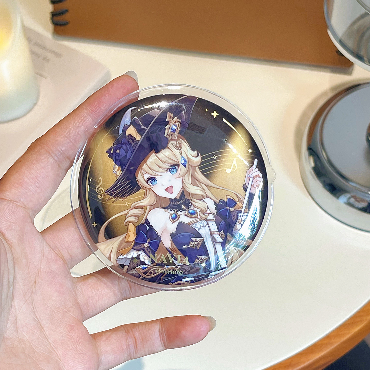 透明圆形吧唧保护套58mm徽章75mm谷子展示拖胸针挂件防摔痛包防刮,淘宝优惠券,粉丝福利购,淘宝优惠卷