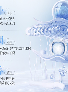新款推荐雅琪诺舒缓保湿唇膜 唇部去死皮滋润 保湿滋润干燥呵护