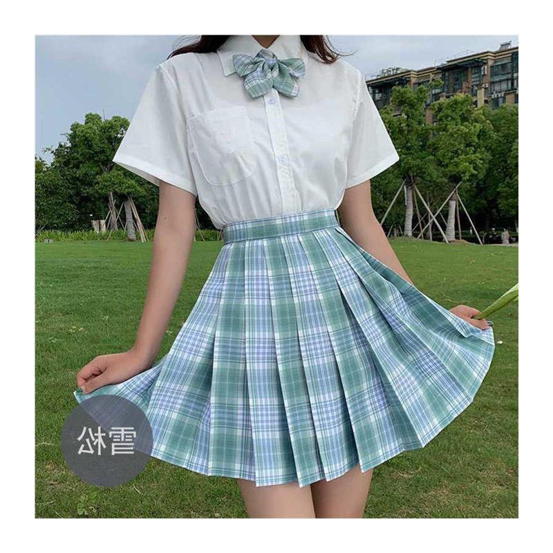 ini Skirts Womens 2023 Summer Autumn Winter Pleated Skirt Pl - 图3