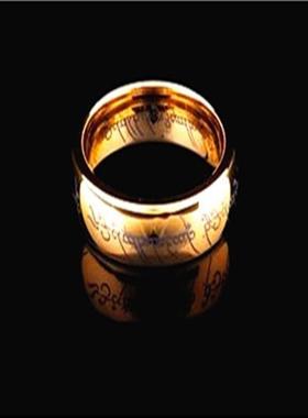 lord of the rings middle finger ring male fashion index