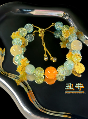 十二生肖幸运手链原创设计镀金不掉色女牛虎兔龙蛇马送人生日礼物