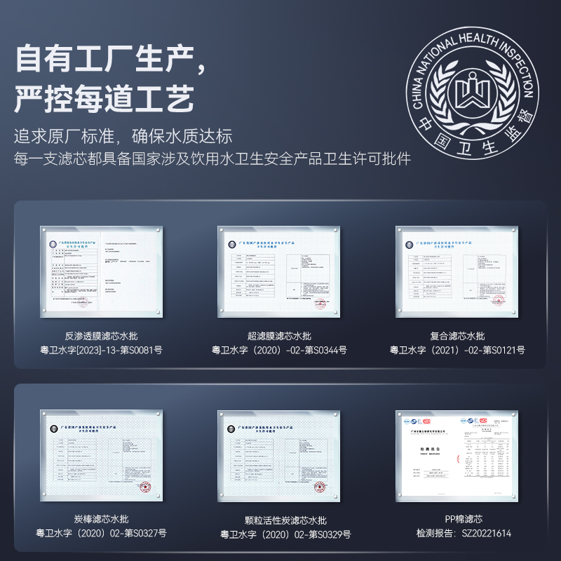 适配海尔净水器机滤芯HRO12H59/12H99/10H99RO膜PCB复合12H20-2U1