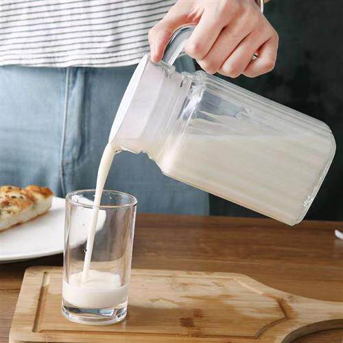 冷水壶玻璃冷饮壶耐高温凉白开水杯耐热茶饮料壶防爆扎壶瓶家用-图2