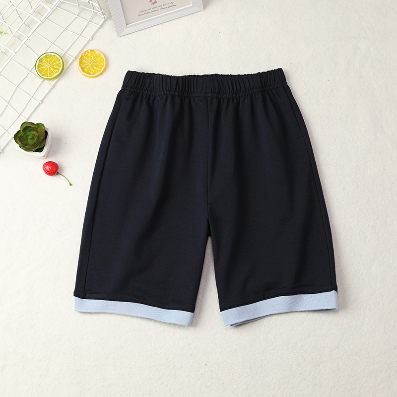 广外新塘实验小学校服小学生运动服夏季T恤短裤春秋浅蓝色棒球服