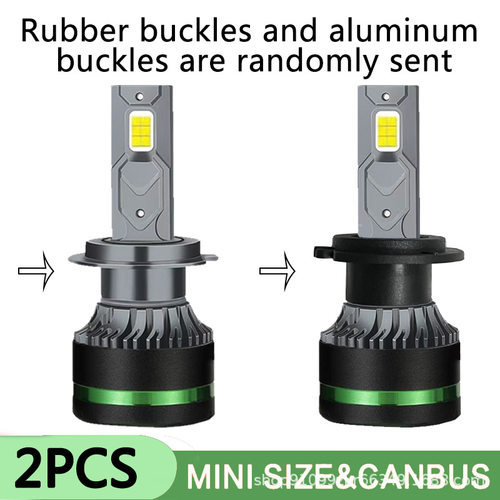 M8单铜管款汽车LED前大灯超亮聚光汽车灯泡ledH7H4H1H11 厂家直销 - 图2