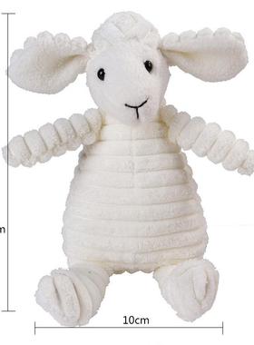 Corduroy Dog Toys for Small Large Dogs Animal Plush Dog Sque