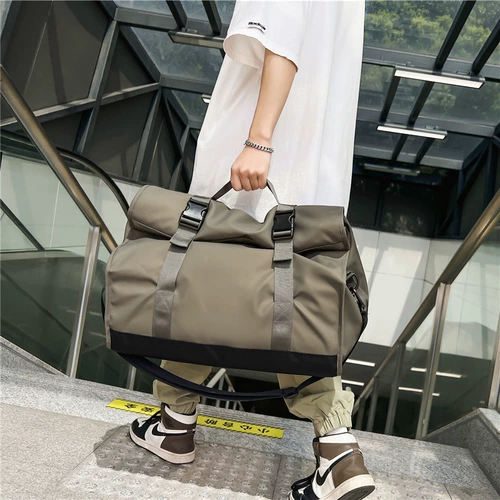 Вместительная и большая сумка для путешествий, чемодан, багажный рюкзак с разделителями, спортивная спортивная сумка, подходит для студента