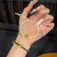 Wear your luck with a four-leaf clover bracelet to protect you