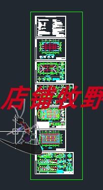 钢结构四坡桁架轻钢屋面施工cad图纸三角形钢屋架结构施工图DWG图 - 图3