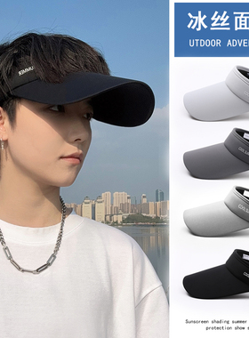 红佟空顶帽户外街头男女通用夏季